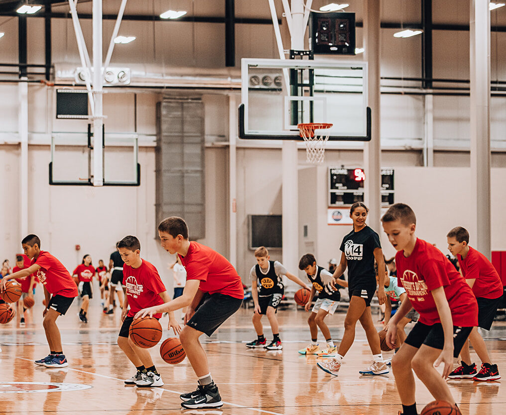 M-14 training with boys and girls