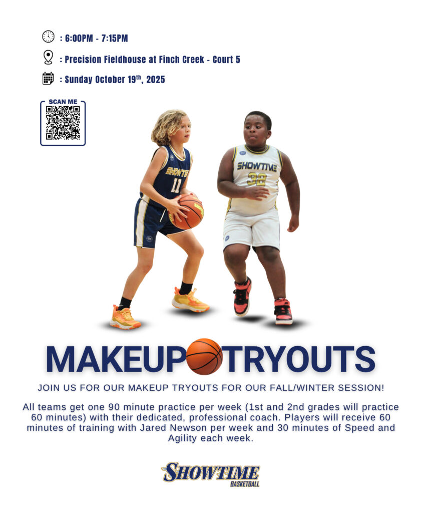 Basketball makeup tryout onformation
